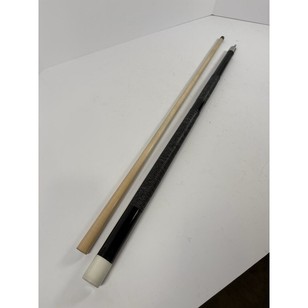Jackhammer 58” 2 Piece Pool Cue Black Textured Wrap Billiards Cue Stick